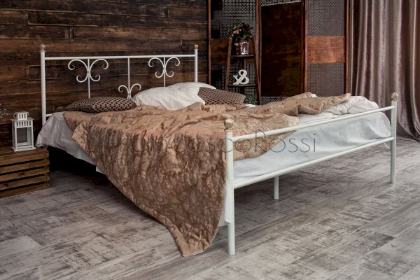 Кованая кровать Симона с 1 спинкой (Francesco Rossi)